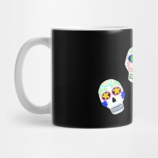 Day of the dead skulls Mug